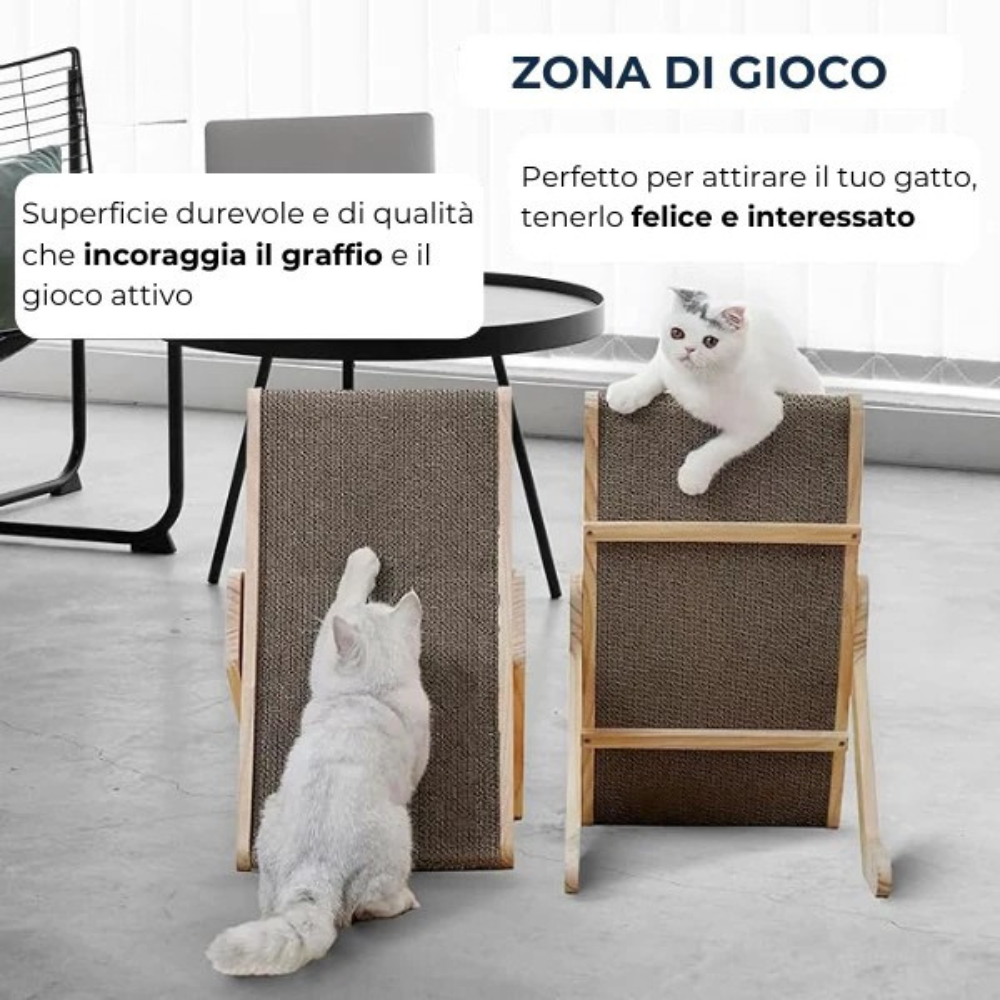 Tiragraffi a Dondolo per Gatti